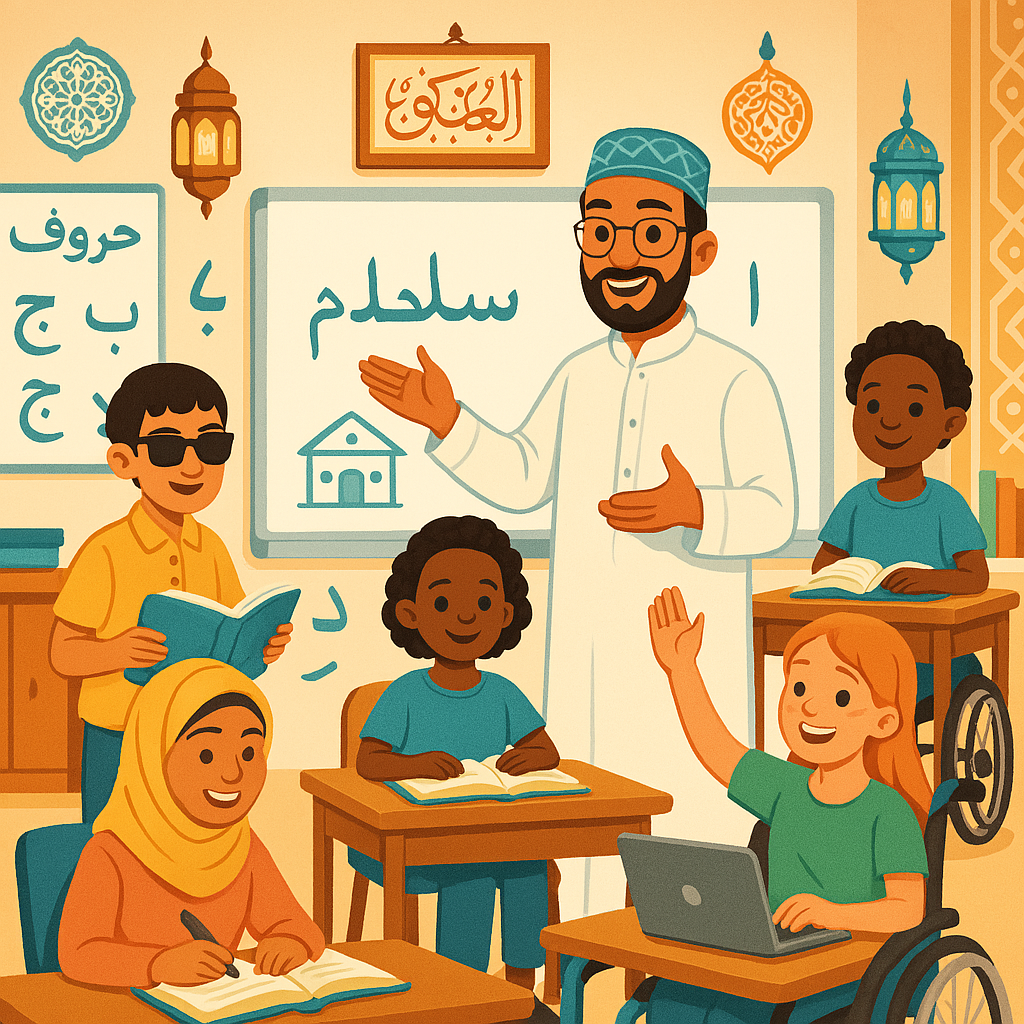 Ilustrasi Pembelajaran Bahasa Arab