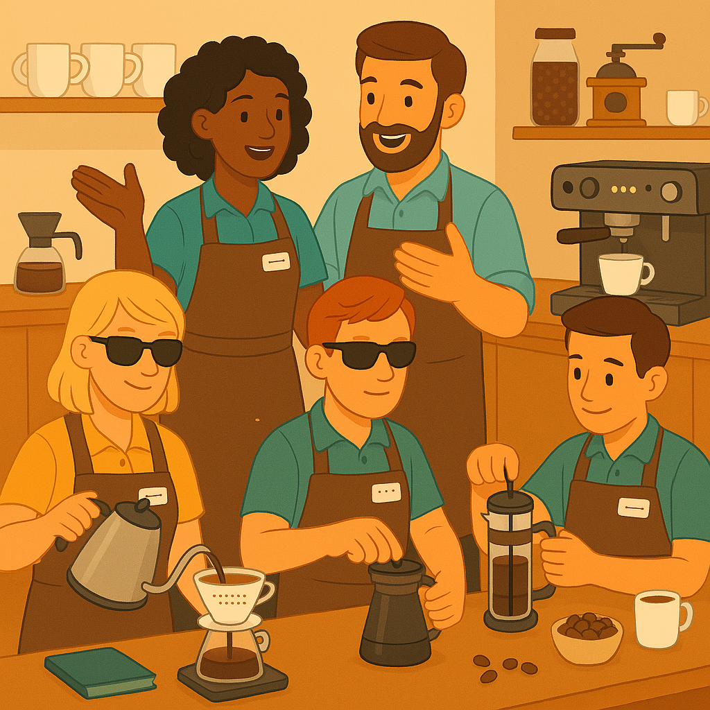 Ilustrasi Pelatihan Barista