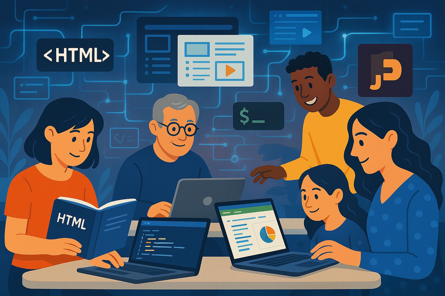 Ilustrasi Pembelajaran Programming